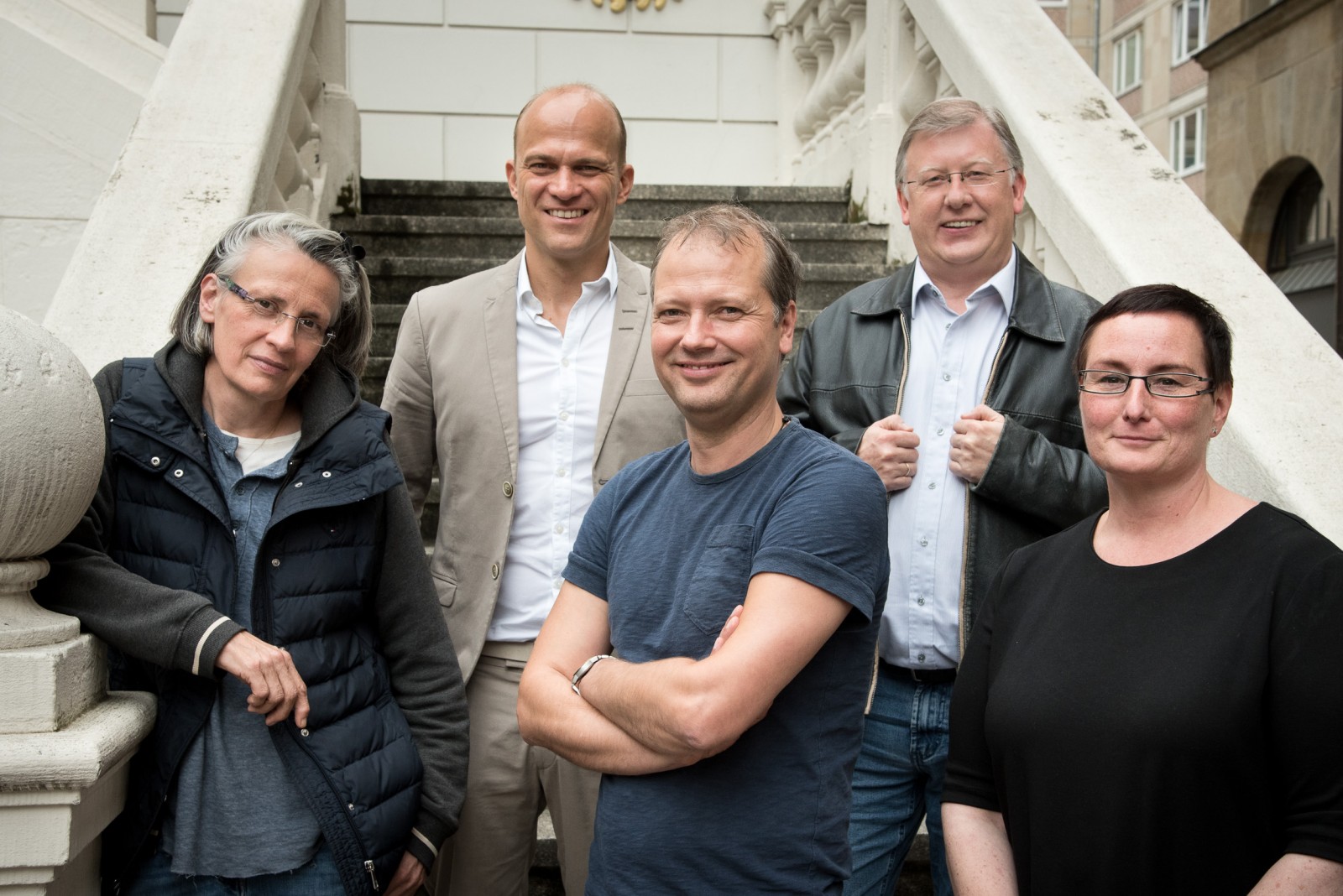 Sigrid Limprecht, Christian Bräuer, Christian Pfeil, Hermann Thieken, Petra Rockenfeller