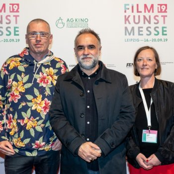 Gäste auf der Filmkunstmesse