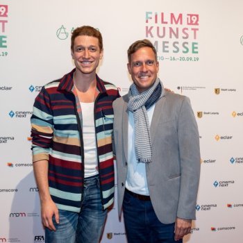 Gäste auf der Filmkunstmesse